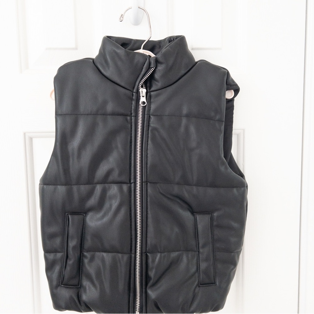 Kensie Kids Charcoal Puffer Vest